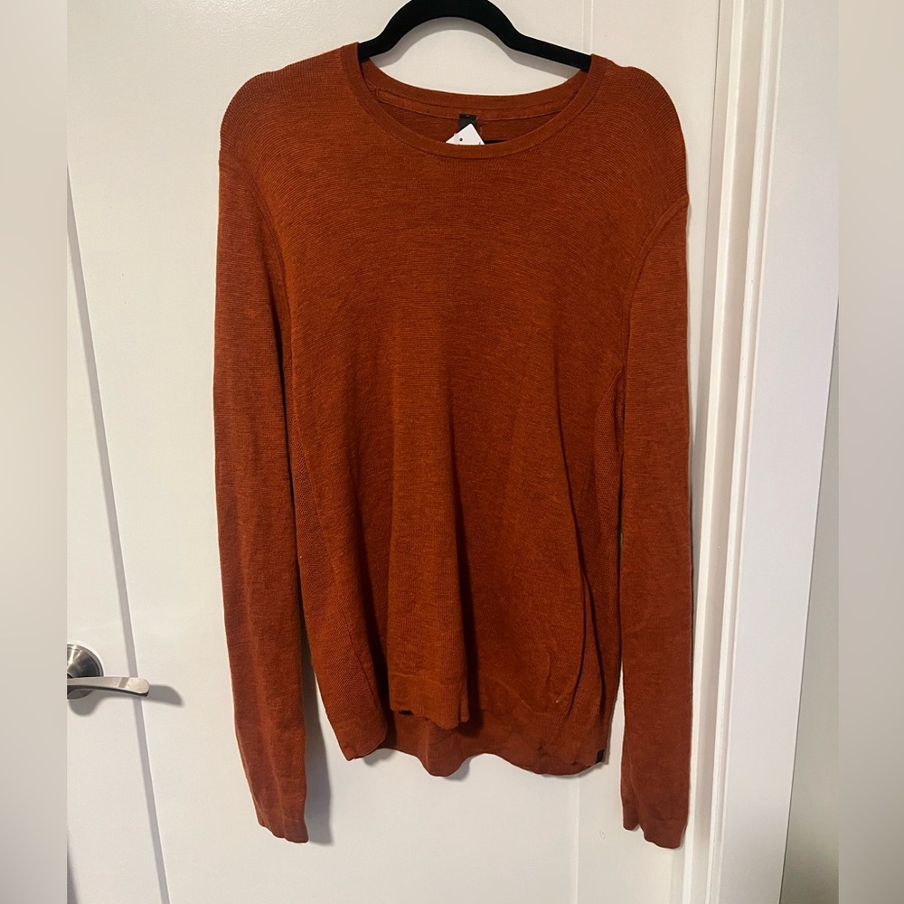 Lululemon Orange Large Size Sweater